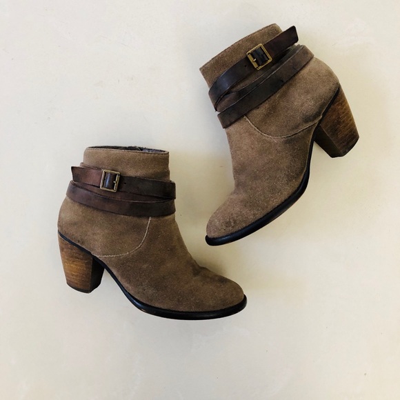 Steve Madden Shoes - Steve Madden Morrgan Suede Booties 5.5